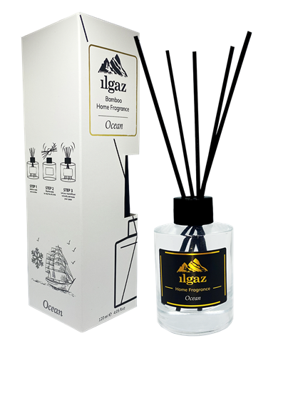 Ilgaz Home Fragrance - Okyanus Esintisi / Bambu Çubuklu Oda Parfümü - 120ml