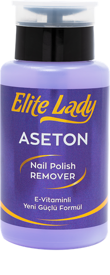 Elite Lady - Pompalı Aseton / E-Vitaminli - 200ml
