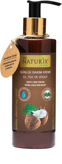 NATURIX - NATURAL COCONUT DAILY CARE CREAM HAND, FACE AND BODY - 250ML