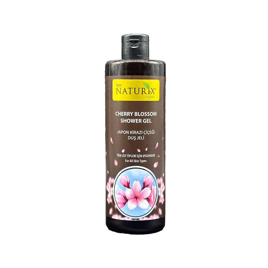 Naturix Japanese Cherry Blossom Shower Gel - Suitable for All Skin Types