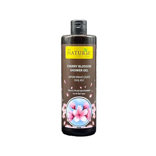 Naturix Japanese Cherry Blossom Shower Gel - Suitable for All Skin Types