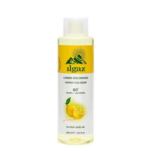 Ilgaz Lemon Cologne 80° 400ml