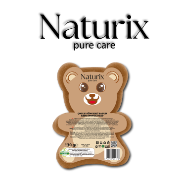 NATURİX SÜNGERLİ ÇOCUK SABUNU OKYANUS