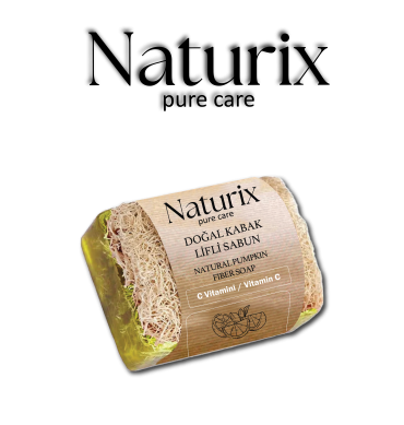 NATURİX KABAK LİFLİ SABUN- C VİTAMİNİ