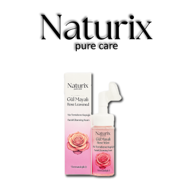 NATURİX GÜL MAYALI YÜZ TEMİZLEME KÖPÜĞÜ