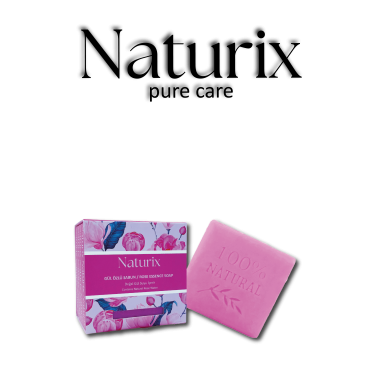 NATURİX GÜL MAYALI SABUN  KUTULU SABUN 125 GR