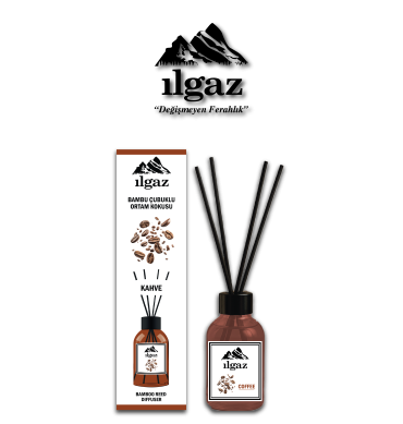 BAMBU ÇUBUKLU ODA KOKUSU- KAHVE