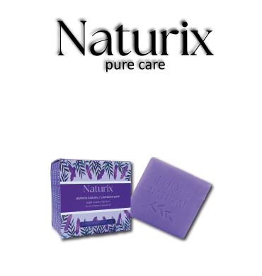 NATURİX LAVANTA SABUN  KUTULU SABUN 125 GR