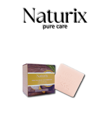 NATURİX PİRİNÇ TOZU SABUN  KUTULU SABUN 125 GR