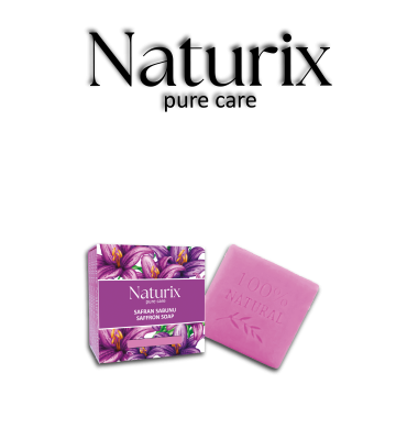 NATURİX SAFRAN SABUN KUTULU SABUN 125 GR