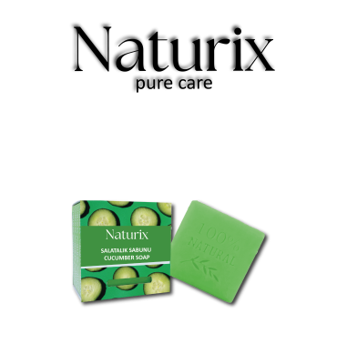 NATURİX SALATALIK  SABUN  KUTULU SABUN 125 GR